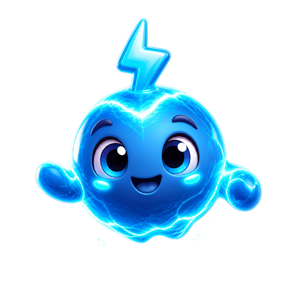 Volt, the TAPORA energy mascot